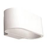 ΑΠΛΙΚΑ ΤΟΙΧΟΥ ΟΒΑΛ SMALL ΓΥΨΙΝΗ G9 1x6W 180x95x90mm