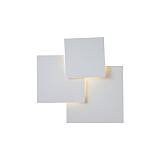 ΦΩΤΙΣΤΙΚΟ ΟΡΟΦΗΣ ΜΕΤΑΛΛΟ LED 16W 1400Lm 3000Κ 440X435mm ΛΕΥΚΟ ARTE ILLUMINA THALIA