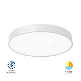 Πλαφονιέρα Blade 30w-40w-50w 3CCT Ø50cm Λευκή