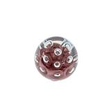 ΔΙΑΚΟΣΜΗΤΙΚΗ ΓΥΑΛΙΝΗ ΦΥΣΙΤΗ ΧΕΙΡΟΠΟΙΗΤΗ ΜΠΑΛΛΑ ΡΟΖ.ΔΙΑΜΕΤΡΟΣ 8ΕΚ