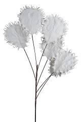 ΛΟΥΛΟΥΔΙ ΠΛΑΚΕ ΜΕ ΜΥΤΕΣ ΛΕΥΚΟ 126ΕΚ