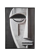 ΠΙΝΑΚΑΣ ΖΩΓΡΑΦΙΚΗΣ ΠΡΟΣΩΠΟ ΜΕ ΚΟΡΝΙΖΑ ΣΕ ΚΑΜΒΑ 72,6Χ102,6Χ4,3ΕΚ