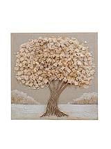 ΠΙΝΑΚΑΣ ΖΩΓΡΑΦΙΚΗΣ ΣΕ ΚΑΜΒΑ ΔΕΝΤΡΟ 60Χ60Χ3ΕΚ