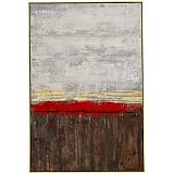 ΠΙΝΑΚΑΣ 102Χ152 ΕΚ ΑΦΗΜΗΡΕΝΟ ΘΕΜΑ ΕΛΑΙΟΓΡΑΦΙΑ ΣΕ ΚΑΜΒΑ ΜΕ ΚΟΡΝΙΖΑ