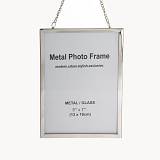 ΚΟΡΝΙΖΑ ΑΣΗΜΙ ΜΕΤΑΛΛΙΚΗ ΚΡΕΜΑΣΤΗ ΜΕ ΑΛΥΣΙΔΑ 13X18EK