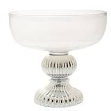 ΓΥΑΛΙΝΟ ΜΠΩΛ ΜΕ ΑΣΗΜΙ ΒΑΣΗ Φ32Χ30ΕΚ