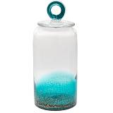 ΓΥΑΛΙΝΟ ΔΙΑΦΑΝΟ-ΤΥΡΚΟΥΑΖ ΒΑΖΟ ΜΕ ΚΑΠΑΚΙ Φ12Χ28.5ΕΚ