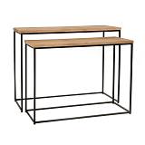 ΣΙΔΕΡΕΝΙΑ ΚΟΝΣΟΛΑ Σ 2 ΜΕ ΞΥΛΙΝΗ ΕΠΙΦΑΝΕΙΑ 110x36x83EK 100x33x73EK