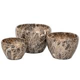 ΚΕΡΑΜΙΚΟ ΚΑΣΠΩ ΣΕΤ 3 ΕΦΕ ΓΚΡΙ ΜΑΡΜΑΡΟΥ 29X18 23X16 19X12