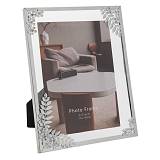 ΑΣΗΜΙ ΜΕΤΑΛΛΙΚΗ ΚΟΡΝΙΖΑ 13Χ18 ΕΚ ΜΕ ΣΧΕΔΙΟ ΛΟΥΛΟΥΔΙ ΣΤΙΣ ΓΩΝΙΕΣ