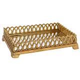 ΧΡΥΣΟΣ ΠΟΛΥΡΕΖΙΝ ΟΡΘΟΓΩΝΙΟΣ ΔΙΣΚΟΣ ΜΕ ΠΛΑΙΣΙΟ 40Χ30Χ8ΕΚ