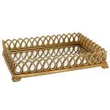 ΧΡΥΣΟΣ ΠΟΛΥΡΕΖΙΝ ΟΡΘΟΓΩΝΙΟΣ ΔΙΣΚΟΣ ΜΕ ΠΛΑΙΣΙΟ 33Χ24Χ7ΕΚ