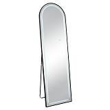 ΜΑΥΡΟΣ ΜΕΤΑΛΛΙΚΟΣ ΚΑΘΡΕΦΤΗΣ ΔΑΠΕΔΟΥ ΜΕ LED 50Χ170ΕΚ