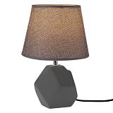 ΓΚΡΙ ΚΕΡΑΜΙΚΟ ΛΑΜΠΑΤΕΡ ΜΕ ΓΚΡΙ ΚΑΠΕΛΟ Φ20Χ29,5ΕΚ