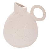 ΛΕΥΚΟ ΚΕΡΑΜΙΚΟ ΒΑΖΟ ΚΑΝΑΤΑ 18,5Χ15Χ18ΕΚ