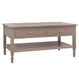 ΞΥΛΙΝΟ ΤΡΑΠΕΖΑΚΙ ΣΑΛΟΝΙΟΥ ΣΕ ΓΚΡΙ ΧΡΩΜΑ ΜΕ 2 ΣΥΡΤΑΡΙΑ 100Χ60Χ50ΕΚ