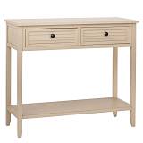 ΞΥΛΙΝΗ ΚΟΝΣΟΛΑ ΣΕ ΜΠΕΖ ΧΡΩΜΑ ΜΕ 2 ΣΥΡΤΑΡΙΑ 90Χ33Χ75ΕΚ