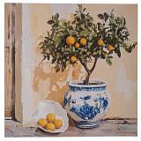 PLANT ΠΙΝΑΚΑΣ ΣΕ ΤΥΠΩΜΕΝΟ ΚΑΜΒΑ 60Χ60ΕΚ ΛΕΜΟΝΙΑ