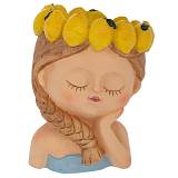 ΠΟΛΥΡΕΖΙΝ ΚΑΣΠΩ ΣΕ ΣΧΗΜΑ ΚΟΡΙΤΣΙΟΥ ΜΕ ΛΕΜΟΝΙΑ ΣΤΟ ΚΕΦΑΛΙ 22Χ20,5Χ28ΕΚ