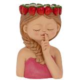 ΠΟΛΥΡΕΖΙΝ ΚΑΣΠΩ ΣΕ ΣΧΗΜΑ ΚΟΡΙΤΣΙΟΥ ΜΕ ΦΡΑΟΥΛΕΣ ΣΤΟ ΚΕΦΑΛΙ 27,5Χ25Χ43ΕΚ