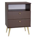 ΚΟΜΟΔΙΝΟ STOLIK ΚΑΦΕ 50Χ34Χ69ΕΚ