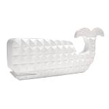 PISTRIS ΔΙΑΚΟΣΜΗΤΙΚΟ ΨΑΡΙ 40x11x18cm POLYRESIN ΛΕΥΚΟ