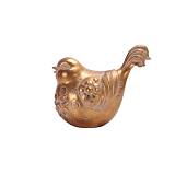 HOOPOE ΔΙΑΚΟΣΜΗΤΙΚΟ ΠΟΥΛΙ 16x10x12cm POLYRESIN ΧΡΥΣΟ