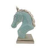 KOOS ΔΙΑΚΟΣΜΗΤΙΚΟ ΑΛΟΓΟ 20x11x27cm POLYRESIN ΜΕΝΤΑ ΑΣΗΜΙ