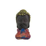 ITHAKA 3 ΔΙΑΚΟΣΜΗΤΙΚΟ ΒΟΥΔΑΣ 6x6x10cm POLYRESIN ΠΟΛΥΧΡΩΜΟ