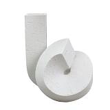 GORM ΒΑΖΟ 21x19x25cm POLYRESIN ΛΕΥΚΟ