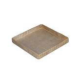 THREAD ΔΙΣΚΟΣ ΔΙΑΚΟΣΜΗΣΗΣ 25x25x3cm ΑΛΟΥΜΙΝΙΟ ΣΑΜΠΑΝΙ