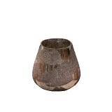 ALKE ΒΑΣΗ ΡΕΣΩ 11x11x11cm ΓΥΑΛΙ ΧΡΥΣΟ