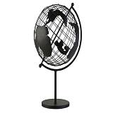 GLANCE ΔΙΑΚΟΣΜΗΤΙΚΟ ΥΔΡΟΓΕΙΟΣ 18x18x30cm ΜΕΤΑΛΛΟ ΜΑΥΡΟ