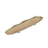 RICCIO XL ΔΙΣΚΟΣ ΜΕ ΠΟΔΙΑ 45x13x4cm ΑΛΟΥΜΙΝΙΟ ΧΡΥΣΟ