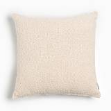 MORNINGTON ΔΙΑΚΟΣΜΗΤΙΚΟ ΜΑΞΙΛΑΡΙ 50x50cm ΒΑΜΒΑΚΙ ΑΣΠΡΟ ΒΙΣΚΟΖΗ