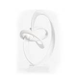 CONFUS BLANC ΔΙΑΚΟΣΜΗΤΙΚΟ TOTEM 28x13x43cm POLYRESIN ΛΕΥΚΟ ΜΑΤ