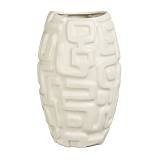 ISIS ΒΑΖΟ 29x29x47cm STONEWARE ΜΠΕΖ