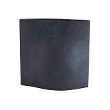 ARIADNE ΒΑΖΟ 26x15x25cm ΚΕΡΑΜΙΚΟ ΑΝΘΡΑΚΙ ΚΑΦΕ