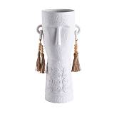 ERIS ΒΑΖΟ 25x19x50cm ΚΕΡΑΜΙΚΟ ΛΕΥΚΟ