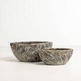 GASHER ΚΑΣΠΩ ΣΕΤ 2ΤΜΧ 46x22x20cm ΚΕΡΑΜΙΚΟ ΑΝΘΡΑΚΙ ΜΠΕΖ