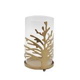 EMBER ΒΑΣΗ ΡΕΣΩ 10.5x10.5x16cm ΜΕΤΑΛΛΟ ΧΡΥΣΟ ΜΕΤΑΛΛΙΚΟ ΓΥΑΛΙ