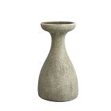 TERZO.I ΔΙΑΚΟΣΜΗΤΙΚΟ ΚΗΡΟΠΗΓΙΟ 12x9.5x22cm POLYRESIN STONE GREY