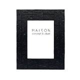 GRACE L ΚΟΡΝΙΖΑ 21x1.8x26cm POLYRESIN ΜΑΥΡΟ