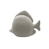 FLUX L ΔΙΑΚΟΣΜΗΤΙΚΟ ΨΑΡΙ 35x11x26cm POLYRESIN ΑΣΠΡΟ