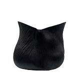 FLORESTA ΒΑΖΟ 32x22x27.5cm POLYRESIN ΜΑΥΡΟ