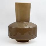 OPAC ΒΑΖΟ 20x20x25cm ΓΥΑΛΙ ΚΑΦΕ ΑΝΟΙΧΤΟ