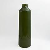 FINO ΒΑΖΟ 12x12x39.5cm ΓΥΑΛΙ ΠΡΑΣΙΝΟ