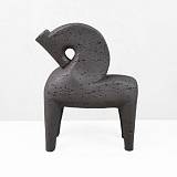 ARCHON I ΔΙΑΚΟΣΜΗΤΙΚΟ ΑΛΟΓΟ 17x7.5x22cm RESIN ΚΑΦΕ ΣΚΟΥΡΟ