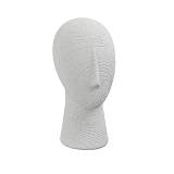 IMPERIAL ΔΙΑΚΟΣΜΗΤΙΚΟ ΠΡΟΣΩΠΟ 13.7x17.8x29cm RESIN ΑΣΠΡΟ