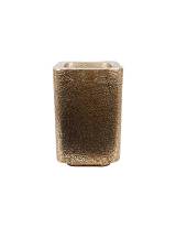 Βάζο Κασπώ  μεταλ. χρυσό 49Χ49Χ77cm